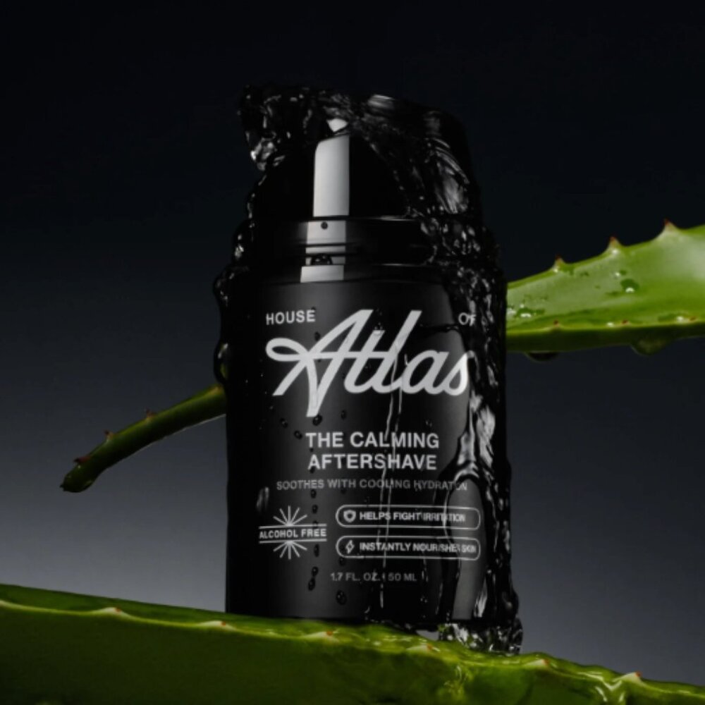 🌈4/$20 NEW House of Atlas Calming Aftershave Full Size Retail Price $12.00